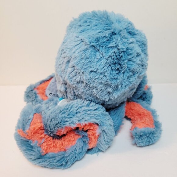Manhattan Toy Co Dusty Blue Octopus Marine Sea Creature Plush Stuffed Animal - Picture 3 of 6